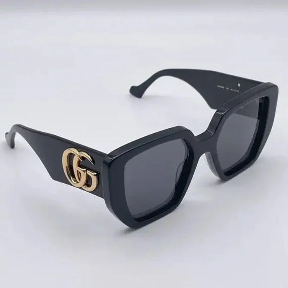 💯- NEW GUCCI GG0956S 003 BLACK SUNGLASSES GUCCI WOMEN’S EYEWEAR GUCCI GG095… - Picture 3 of 11